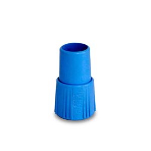 Terminal flexible para manguera 1 1/2″ de Rosca color azul