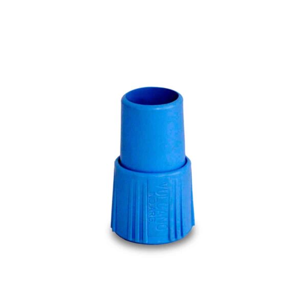 Terminal flexible para manguera 1 1/2″ de Rosca color azul