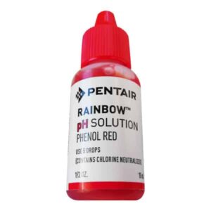 Producto Reactivo para pH color rojo y tapa de rosca